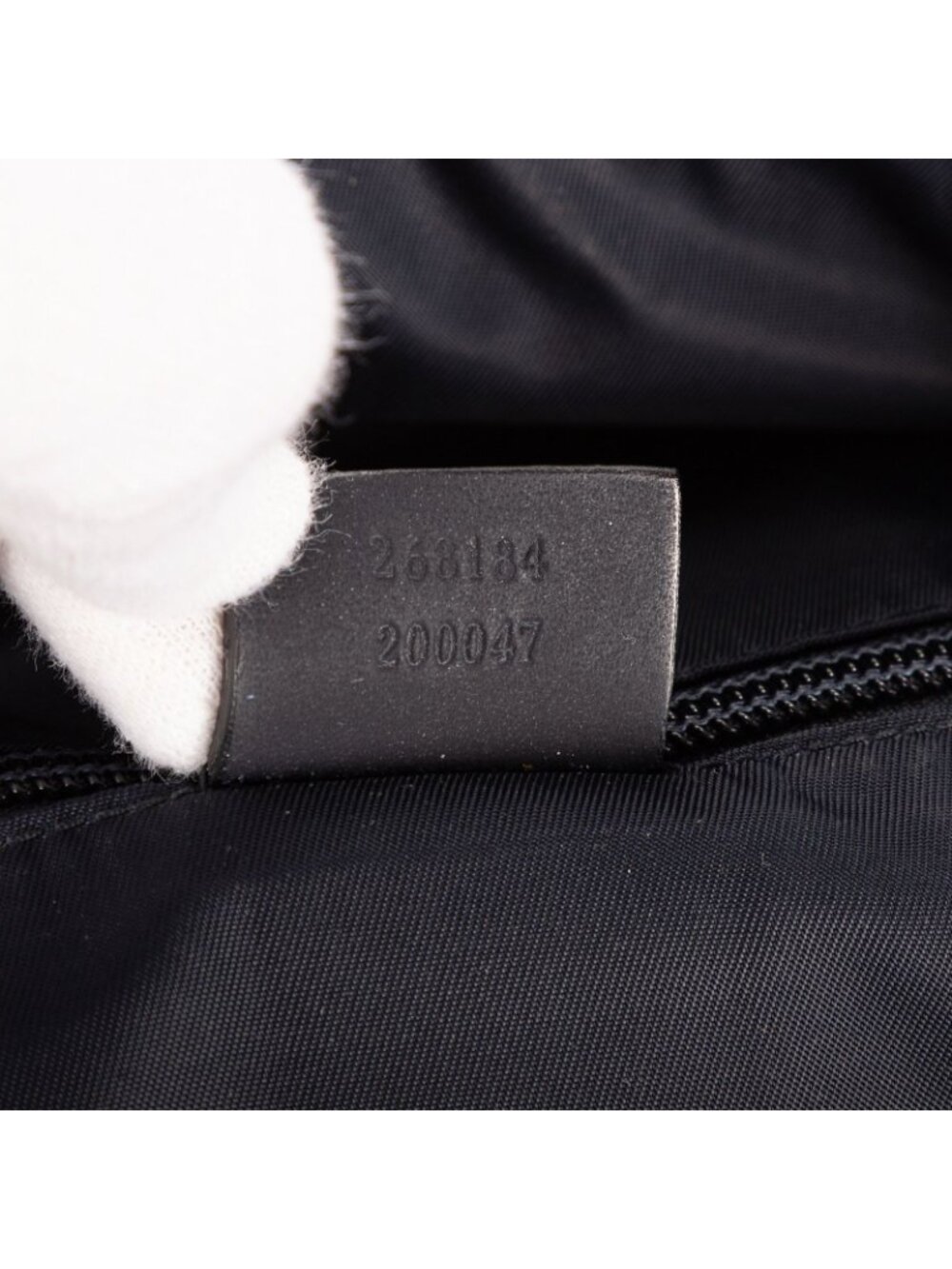 Gucci Rider Backpack Navy Guccissima - Picture 11 of 11